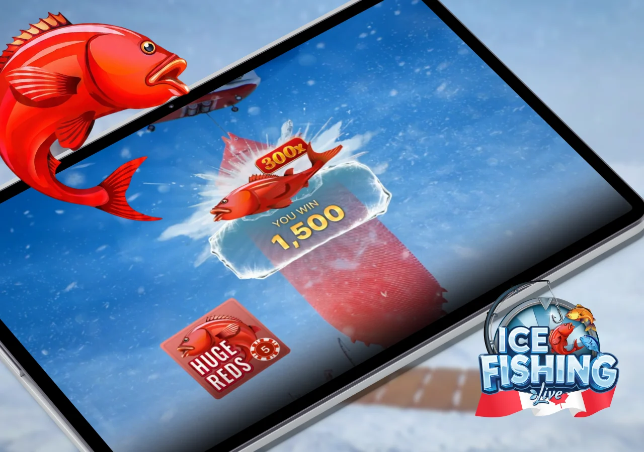 Ice Fishing casino game – Arctic live game show by Evolution Gaming