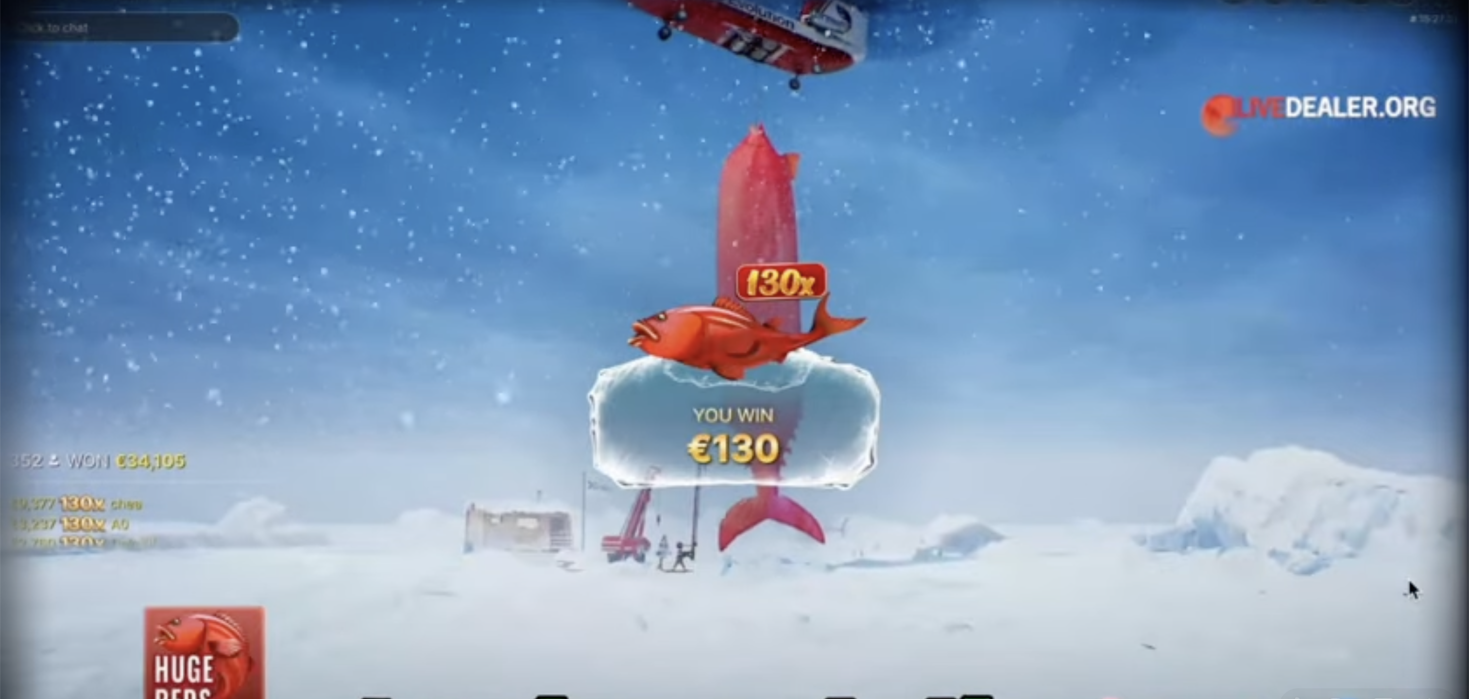 Ice Fishing Casino — bonus round and multipliers